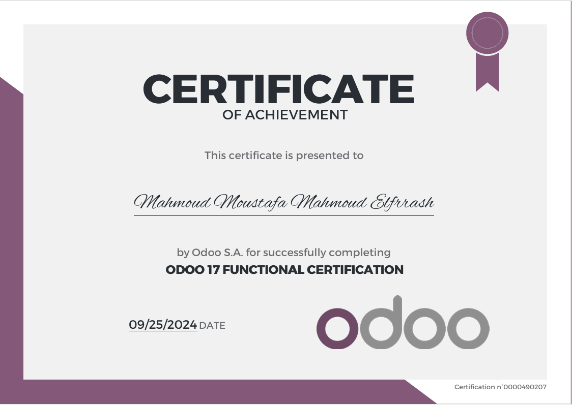Certification 5